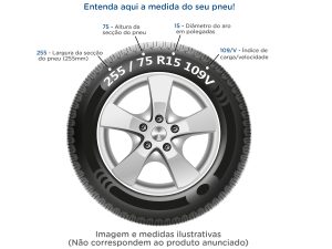 Pneu Aro 14” Goodyear  175/70R14 88T – Direction Touring