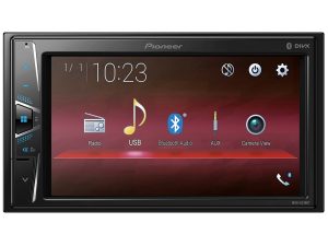 Central Multimídia  Pioneer MVH-G218BT  LCD 6,2” – Touch  Bluetooth USB Auxiliar